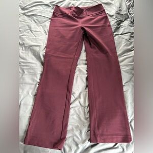 Maroon Ponte Dress Pants Large